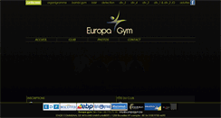 Desktop Screenshot of europagym.be