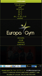 Mobile Screenshot of europagym.be